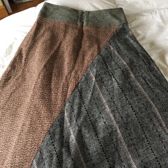 Anthropologie “very” brand adorable vintage style wool blend high waist skirt - Picture 3 of 5